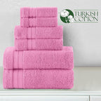 Elegant Comfort Luxury 6-Piece Towel Set, Premium Soft 100% Turkish Cotton - Image 5