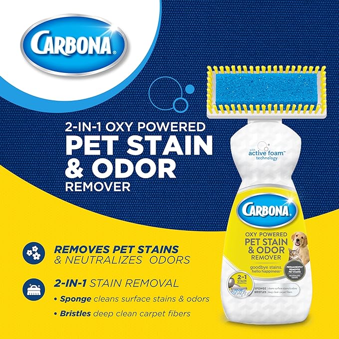 Carbona Oxy-Powered Pet Stain & Odor Remover | Carpet Cleaner - Image 2