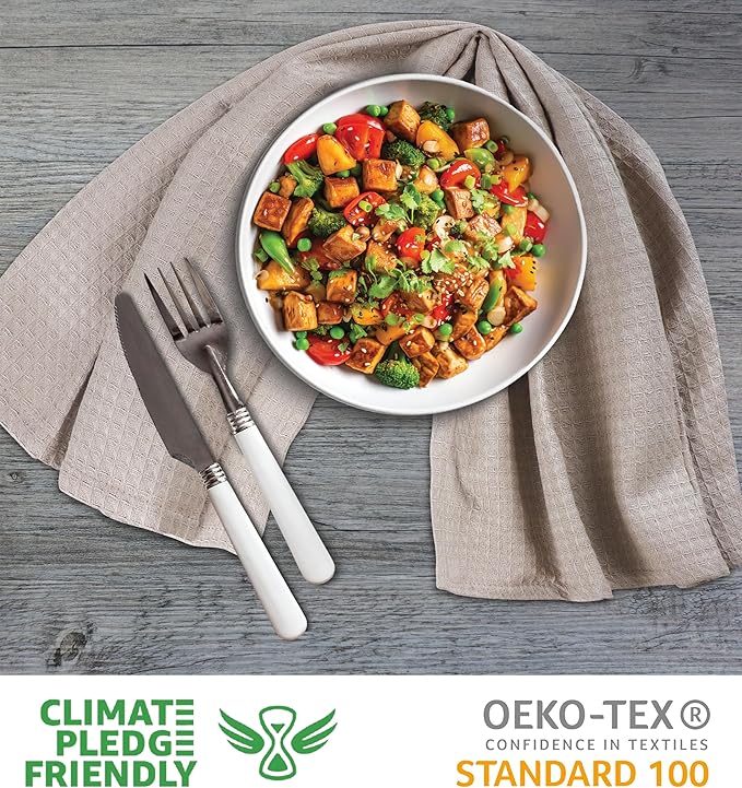 Urban Villa Kitchen Towels Waffle Dish Towels - Image 2