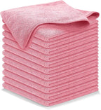 USANOOKS Microfiber Cleaning Cloth Light Pink by USANOOKS