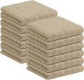 Homaxy 100% Cotton Terry Kitchen Towels, Checkered Designed, Soft and Super by Homaxy