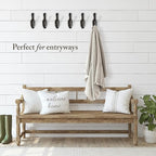 Rustic Cast Iron Coat Hooks - Image 7