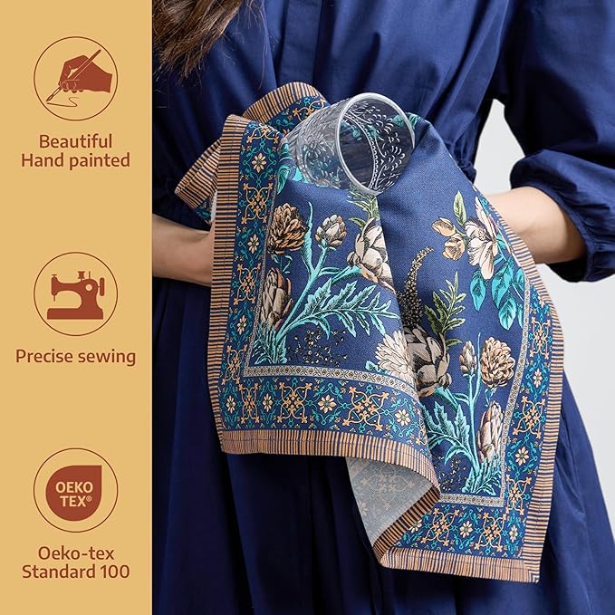 Maison d' Hermine Kitchen Towel 100% Combed Cotton Premium Easter Dishtowel - Image 2