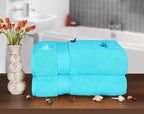GLAMBURG 700 GSM Premium Oversized Extra Large Cotton 2 Pack Bath Sheet - Image 3