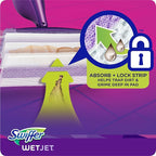 Swiffer WetJet Hardwood Floor Cleaner Spray Mop Pad Refill, Bathroom Cleaning - Image 8