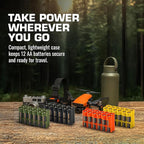 AA Battery Storage Caddy by Storacell, Holds 12 Batteries - Image 7