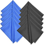 Eco-Fused Blue/Black Microfiber Cloth - Image 6