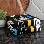 T-Fal Fiber Reactive Print Kitchen Towels: Highly Absorbent, Super Soft - Image 6