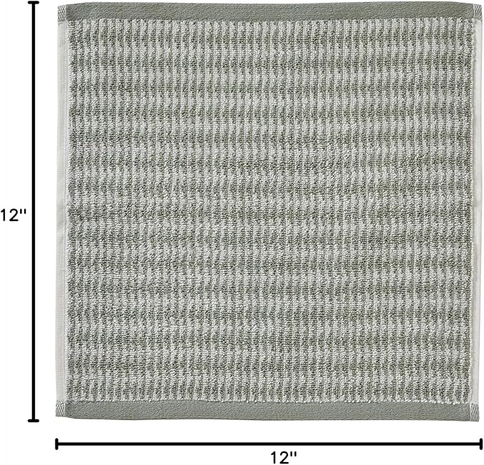 SKL Home Longborough 100% Turkish Cotton Premium 4-Piece Washcloth Set - Image 11