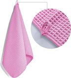 POLYTE 430 GSM Microfiber Lint Free Hand Towel, 16 x 30 in, 4 Pack - Image 3