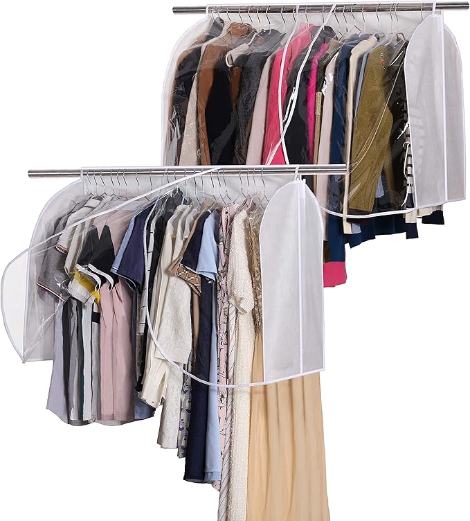SLEEPING LAMB Extra Large Hanging Garment Rack Cover Storage by SLEEPINGLAMB