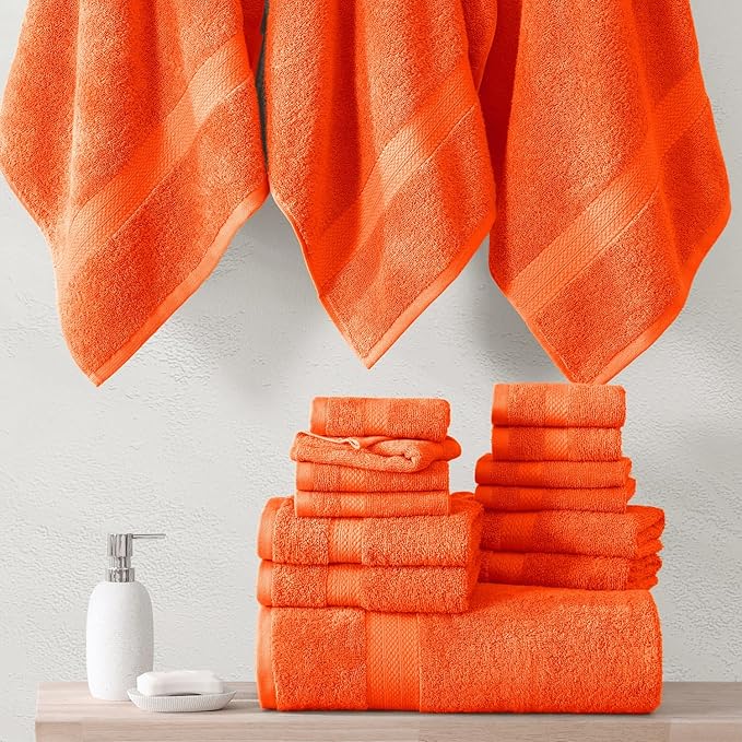 LANE LINEN 100% Luxury Cotton Bath Towel Set - Image 7