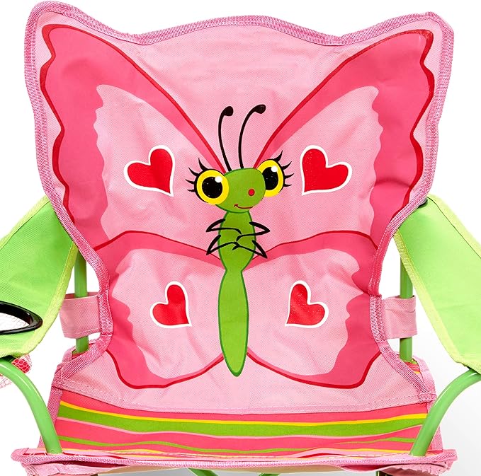 Melissa & Doug Bella Butterfly Child's Outdoor Chair (Frustration-Free Packaging) - Image 10