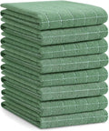 Homaxy 100% Cotton Terry Kitchen Towels, Checkered Designed, Soft and Super by Homaxy