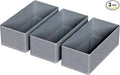 3 PACK Drawer Organizer Clothes，drawer Divider， Dresser Drawer Storage by FAMALAHEE