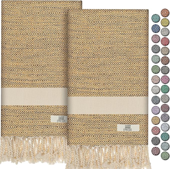 Turkish Hand Towels by EPHESUSTOWELS