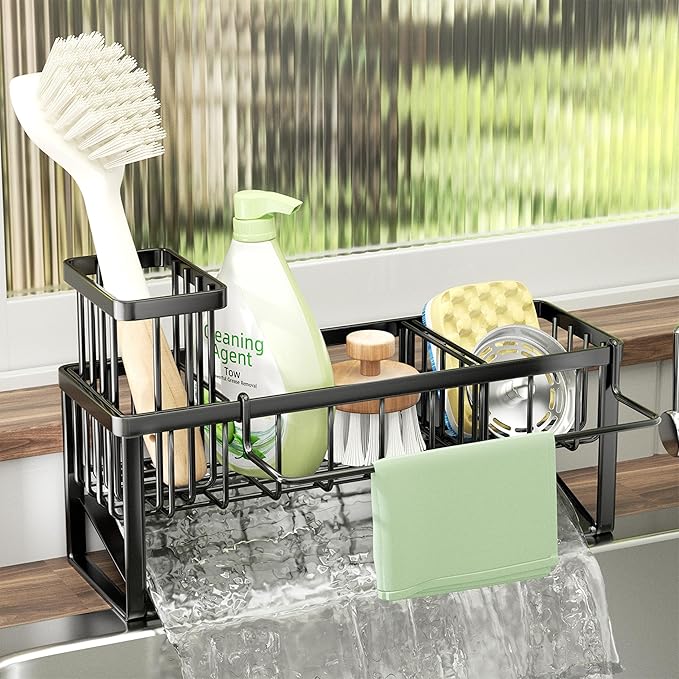 SWTYMIKI Sponge Holder for Kitchen Sink by SwtyMiki-TidyHomeSweetLife