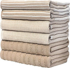 Premium Kitchen Towels | Large Cotton Dish Towels | Flat & Terry Highly - Image 6