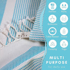 Ruvy Home Basics Turkish Hand Towels - Image 4