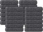Tens Towels Pack of 24 Washcloths, 12 x 12 Inches, Lighter Weight, Quick to Dry - Image 8