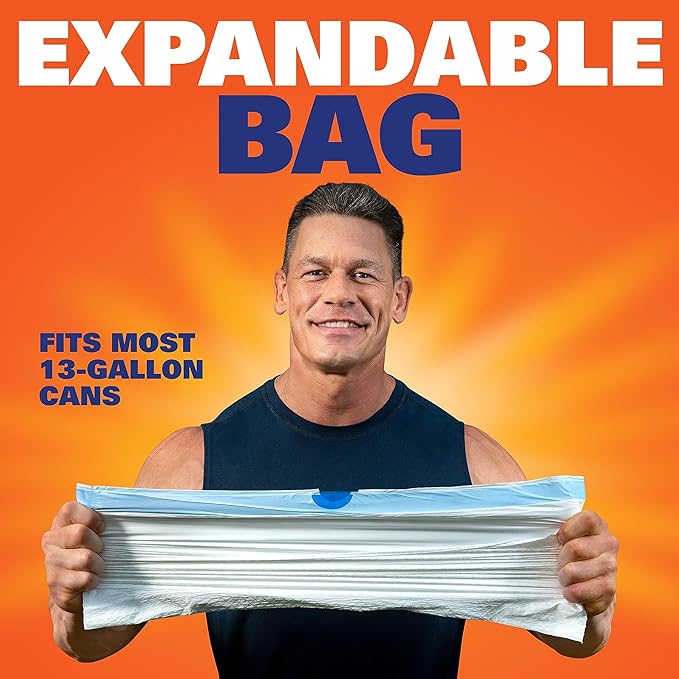 Hefty Ultra Strong 13 Gallon Trash Bags, Tall Kitchen Trash Bags 13 Gallon Size - Image 6