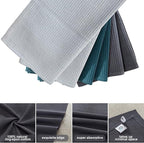 QUILTINA Dish Towels Set, 100% Cotton Waffle Weave Kitchen Towels 6 Pack - Image 2