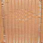 Flash Furniture Lila 4 Pack Beige Rattan Indoor-Outdoor Restaurant Stack Chair | Versatile and Stylish Seating - Image 16