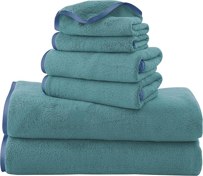 TENSTARS Luxury Silk Hemming Towel Set by TENSTARS