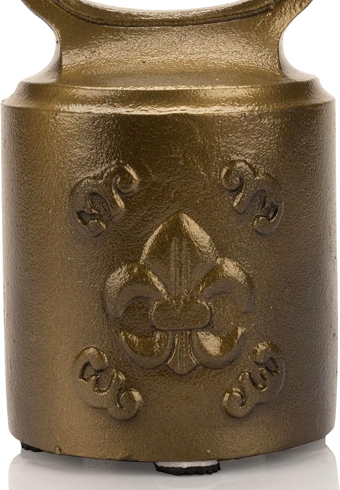 CRAFTSMAN ROAD Cast Iron Decorative Door Stop – Weighted Door Stop Heavy Door - Image 5