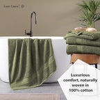 LANE LINEN 100% Ring Spun Cotton Luxury Bath Sheet 2 Pcs - Image 4