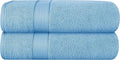 GLAMBURG 700 GSM Premium Cotton 2-Pack Oversized Extra Large Bath Sheet Set by GLAMBURG