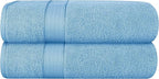 GLAMBURG 700 GSM Premium Cotton 2-Pack Oversized Extra Large Bath Sheet Set by GLAMBURG
