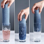 POLYTE Premium Microfiber Kitchen Dish Cloth Waffle Weave 12 Pack - Image 2