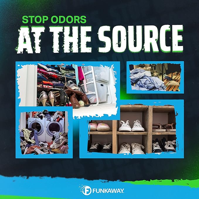 FunkAway Extreme Odor Eliminating Closet Sachet, Odor Absorbing Packet Ideal - Image 3