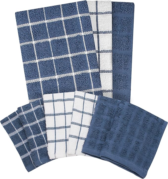 Ritz Premium 3-Pack Kitchen Towel & 6-Pack Dish Cloth Set - Image 2