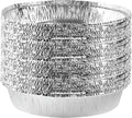 PLASTICPRO 9'' Inch Round Tin Foil Pans Disposable Aluminum, Freezer & Oven Safe by PLASTICPRO