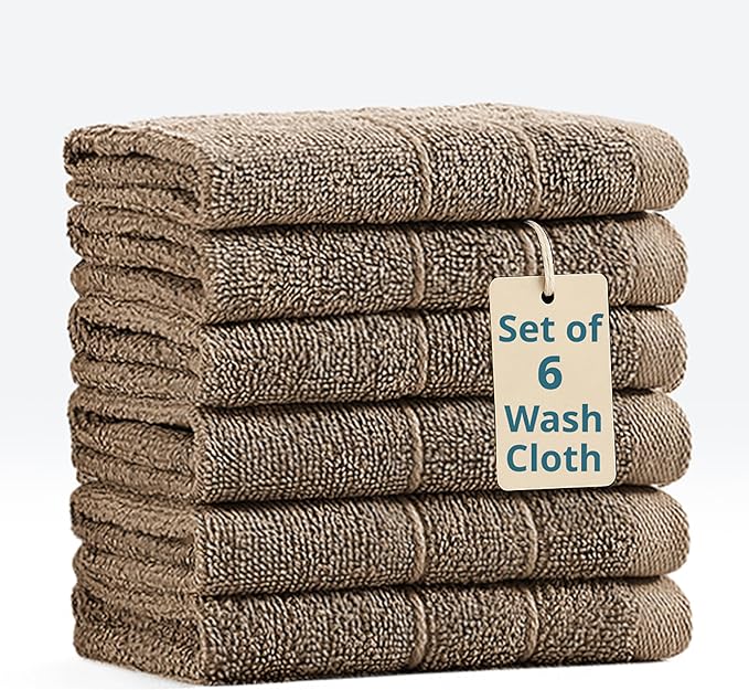 Casa Platino Washcloths Set by CasaPlatino