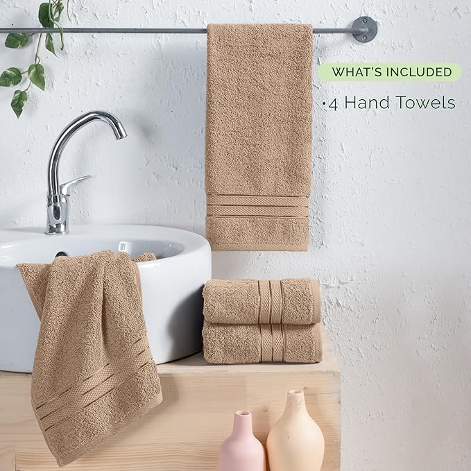 Elegant Comfort Three Line Popcorn Towel Set - Image 4