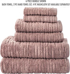 SKL Home CloudSoft 100% Cotton Luxury 6-Piece Towel Set, 600 GSM, Ultra Plush & - Image 7