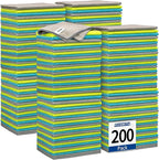 FIXSMITH Shop Towels-200 Pack, 12 x 16 in Microfiber Cleaning Cloth, Highly by FIXSMITH