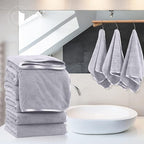 TENSTARS Silk Hemming Hand Towels - Image 5