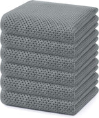 Homaxy 100% Cotton Waffle Weave Kitchen Dish Towels, Ultra Soft Absorbent Quick by Homaxy