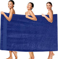 Elegant Comfort Three Line Popcorn Extra Large Luxury Bath Towel by ELEGANTCOMFORT
