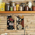 Abstract Floral Kitchen Dish Towels - Image 2