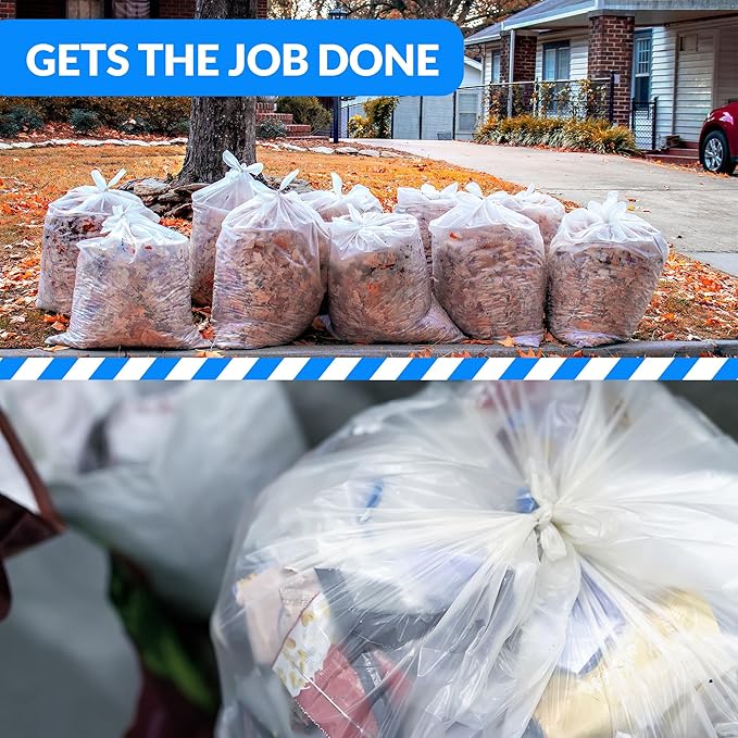 Reli. 40 to 45 Gallon Trash Bags Heavy Duty | 125 Trash Bags - Image 7