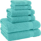 American Veteran Towel 100% Cotton Turkish 6 Piece Towel Set, Luxury Bath - Image 3
