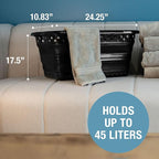 CleverMade Collapsible Laundry Baskets - 39L Foldable Large Collapsible Laundry - Image 4