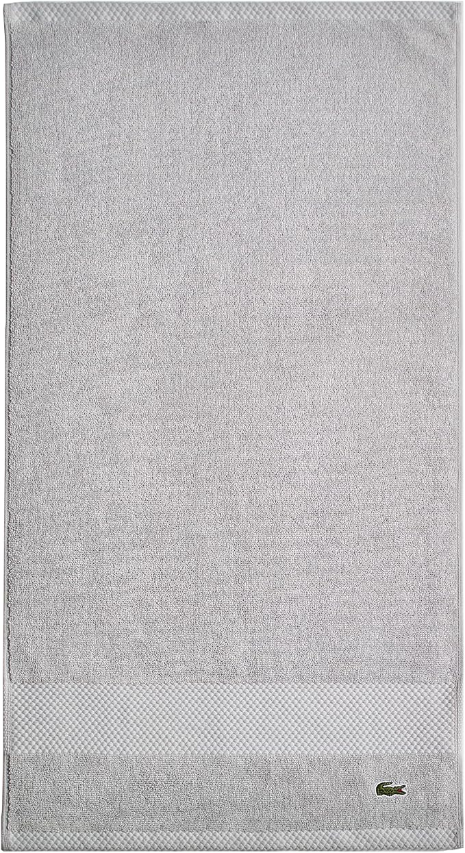 Lacoste Heritage 100% Supima Cotton Hand Towel, Premium Super Soft Bath Towel by LACOSTE