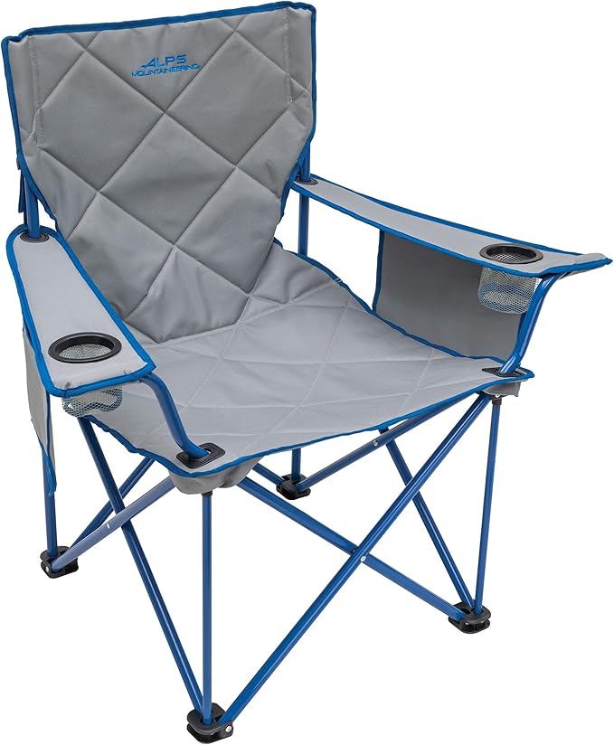 ALPS Mountaineering King Kong Camping Chairs for Adults with Mesh Cup Holders and Pockets, Built Durable and Reliable with Compact Foldable Steel Frame - Image 5