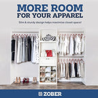 Zober Premium Quality Space Saving Luxurious Velvet Hangers Strong and Durable - Image 5